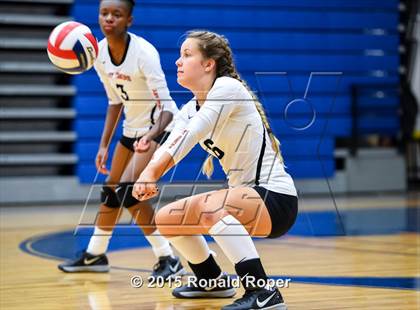 Thumbnail 2 in Texas vs Garland (Garland ISD Volleyball Tournament) photogallery.