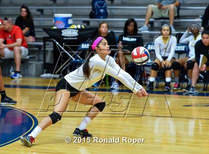 Thumbnail 3 in Texas vs Garland (Garland ISD Volleyball Tournament) photogallery.