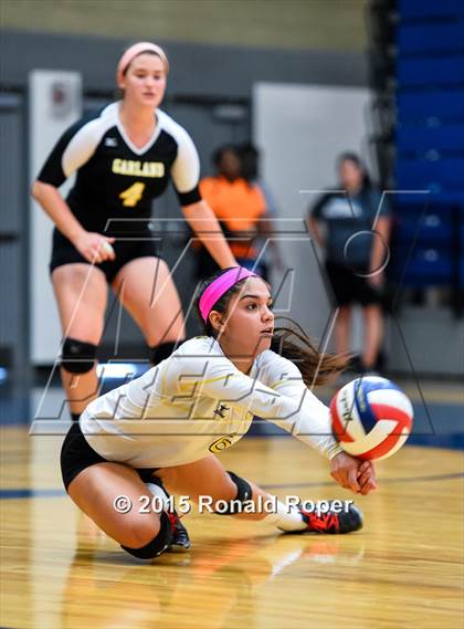 Thumbnail 3 in Texas vs Garland (Garland ISD Volleyball Tournament) photogallery.