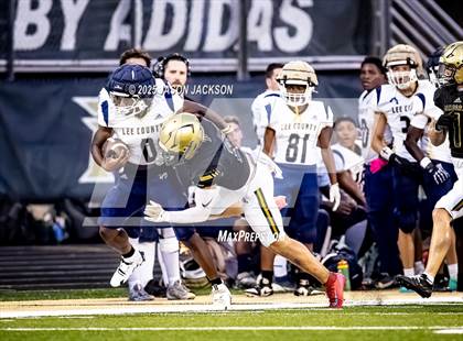 Thumbnail 2 in Pinecrest v Lee County (MOORE COUNTY KICKOFF CLASSIC) photogallery.