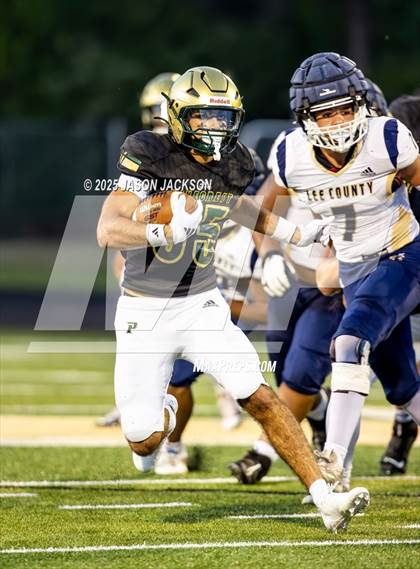 Thumbnail 2 in Pinecrest v Lee County (MOORE COUNTY KICKOFF CLASSIC) photogallery.