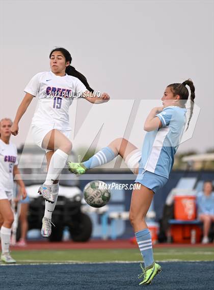 Thumbnail 3 in Cherry Creek @ Valor Christian (CHSAA 5A Q-Final) photogallery.