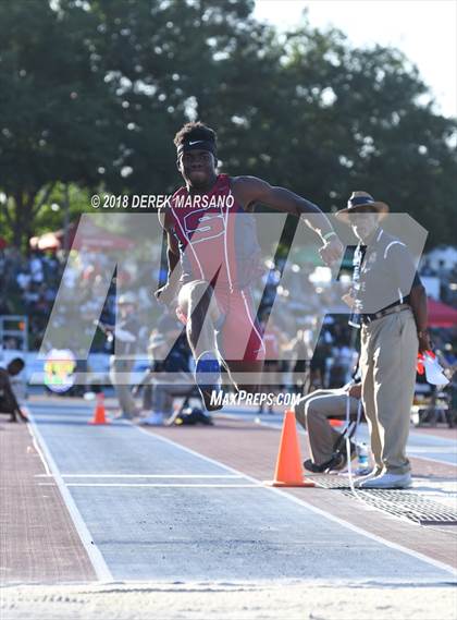 Thumbnail 1 in CIF State Track and Field Championships (Boys Triple Jump Qualifying) photogallery.
