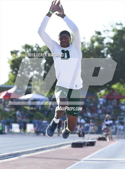 Thumbnail 2 in CIF State Track and Field Championships (Boys Triple Jump Qualifying) photogallery.