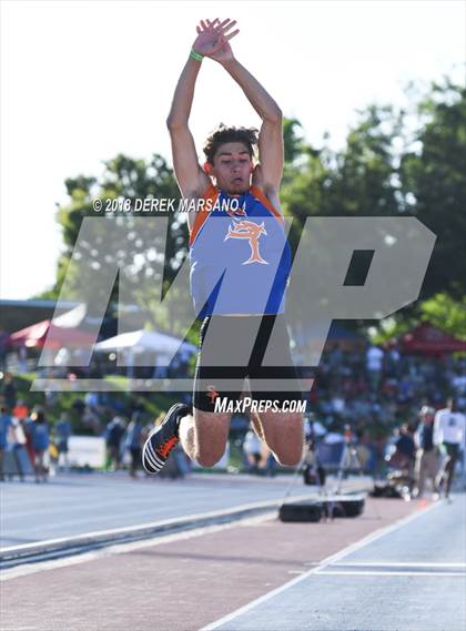 Thumbnail 1 in CIF State Track and Field Championships (Boys Triple Jump Qualifying) photogallery.