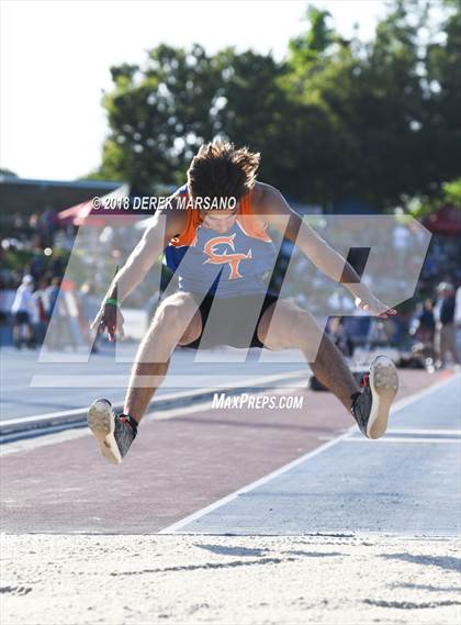 Thumbnail 3 in CIF State Track and Field Championships (Boys Triple Jump Qualifying) photogallery.