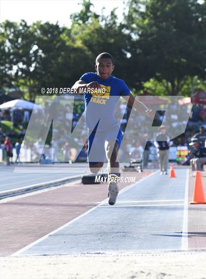Thumbnail 3 in CIF State Track and Field Championships (Boys Triple Jump Qualifying) photogallery.