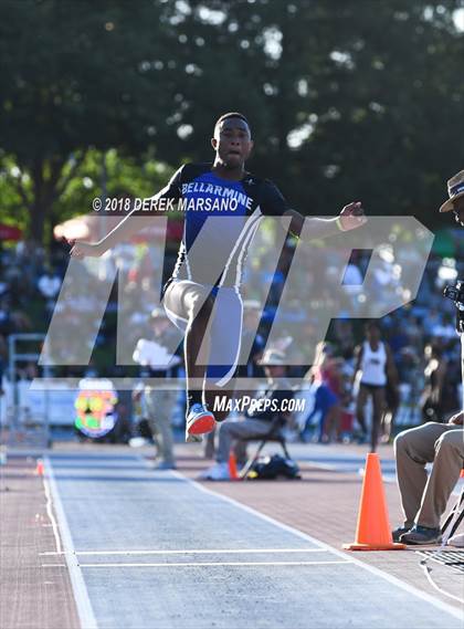 Thumbnail 3 in CIF State Track and Field Championships (Boys Triple Jump Qualifying) photogallery.