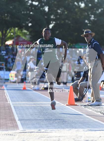 Thumbnail 1 in CIF State Track and Field Championships (Boys Triple Jump Qualifying) photogallery.