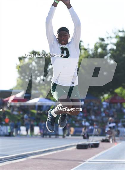 Thumbnail 3 in CIF State Track and Field Championships (Boys Triple Jump Qualifying) photogallery.