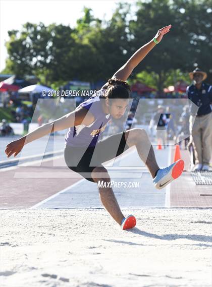 Thumbnail 2 in CIF State Track and Field Championships (Boys Triple Jump Qualifying) photogallery.