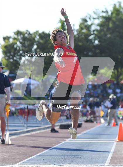 Thumbnail 3 in CIF State Track and Field Championships (Boys Triple Jump Qualifying) photogallery.