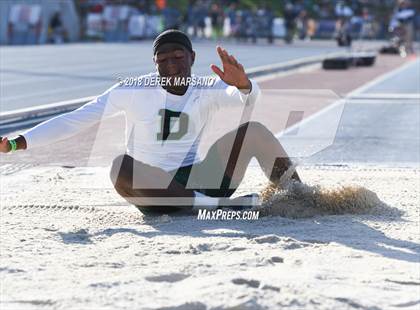 Thumbnail 3 in CIF State Track and Field Championships (Boys Triple Jump Qualifying) photogallery.