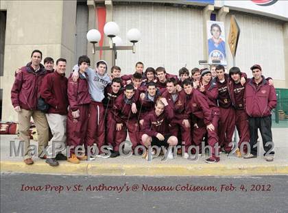 Thumbnail 1 in Iona Prep @ St. Anthony's (Islanders Nassau Coliseum Series) photogallery.