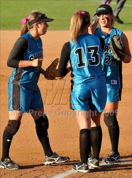 Thumbnail 1 in Santiago vs Norco (CIF SS D1 Final) photogallery.