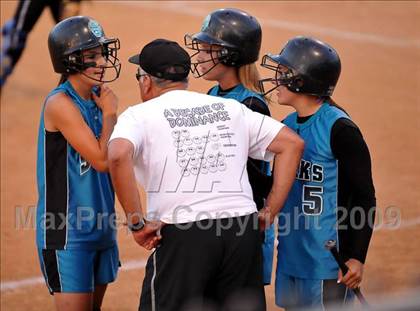 Thumbnail 2 in Santiago vs Norco (CIF SS D1 Final) photogallery.