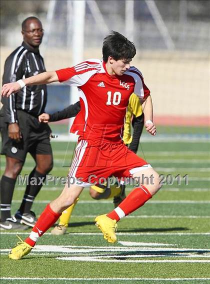 Thumbnail 1 in FW Lake Country Christian vs Dallas Lutheran (Tapps Division lll Area Final) photogallery.