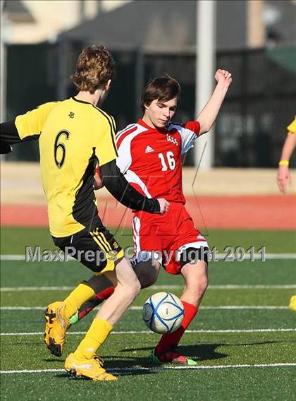 Thumbnail 3 in FW Lake Country Christian vs Dallas Lutheran (Tapps Division lll Area Final) photogallery.