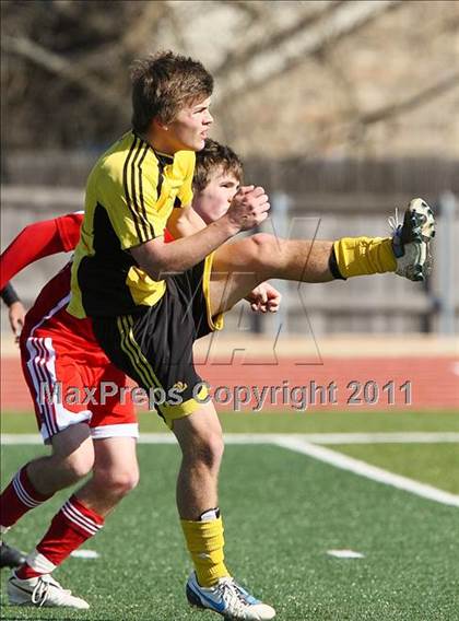 Thumbnail 2 in FW Lake Country Christian vs Dallas Lutheran (Tapps Division lll Area Final) photogallery.