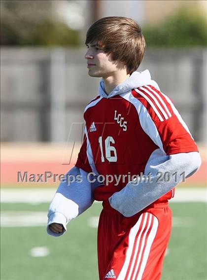 Thumbnail 2 in FW Lake Country Christian vs Dallas Lutheran (Tapps Division lll Area Final) photogallery.