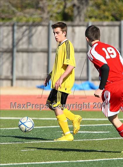 Thumbnail 2 in FW Lake Country Christian vs Dallas Lutheran (Tapps Division lll Area Final) photogallery.