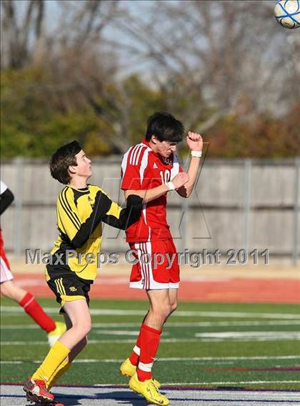 Thumbnail 3 in FW Lake Country Christian vs Dallas Lutheran (Tapps Division lll Area Final) photogallery.