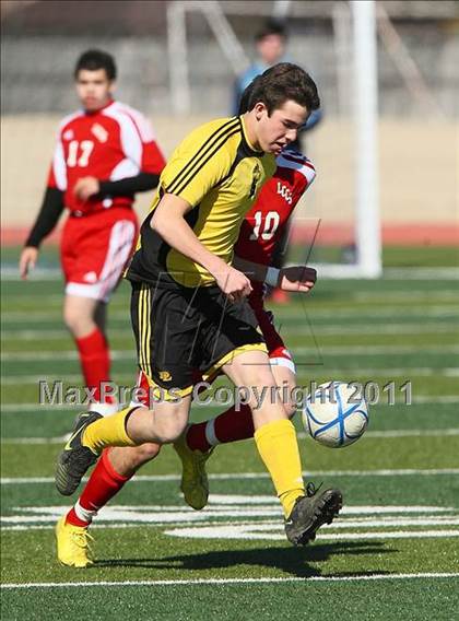 Thumbnail 3 in FW Lake Country Christian vs Dallas Lutheran (Tapps Division lll Area Final) photogallery.