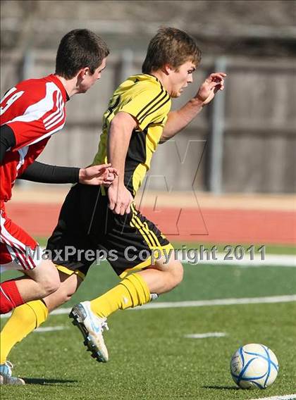 Thumbnail 2 in FW Lake Country Christian vs Dallas Lutheran (Tapps Division lll Area Final) photogallery.