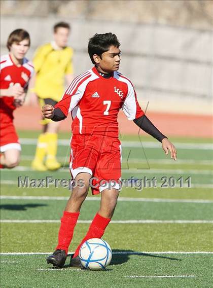 Thumbnail 2 in FW Lake Country Christian vs Dallas Lutheran (Tapps Division lll Area Final) photogallery.