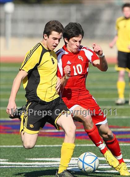 Thumbnail 2 in FW Lake Country Christian vs Dallas Lutheran (Tapps Division lll Area Final) photogallery.