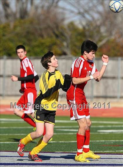 Thumbnail 2 in FW Lake Country Christian vs Dallas Lutheran (Tapps Division lll Area Final) photogallery.