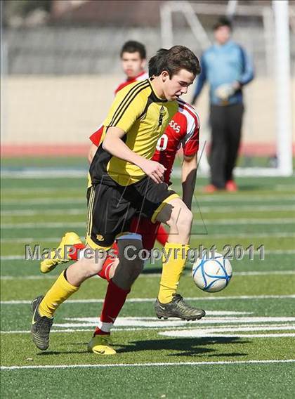 Thumbnail 2 in FW Lake Country Christian vs Dallas Lutheran (Tapps Division lll Area Final) photogallery.