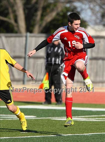 Thumbnail 2 in FW Lake Country Christian vs Dallas Lutheran (Tapps Division lll Area Final) photogallery.