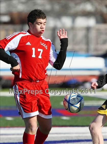 Thumbnail 1 in FW Lake Country Christian vs Dallas Lutheran (Tapps Division lll Area Final) photogallery.