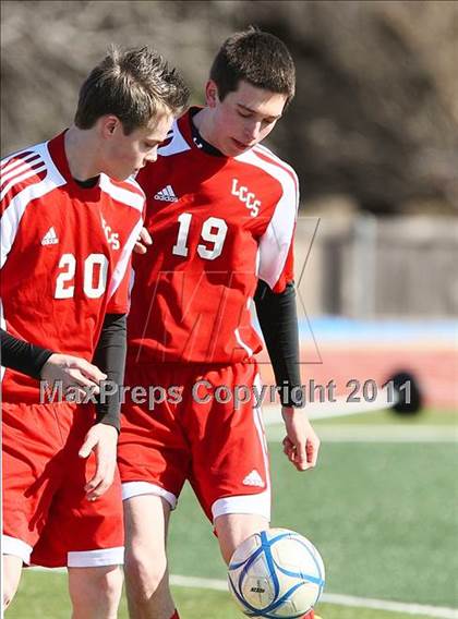 Thumbnail 3 in FW Lake Country Christian vs Dallas Lutheran (Tapps Division lll Area Final) photogallery.