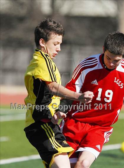 Thumbnail 1 in FW Lake Country Christian vs Dallas Lutheran (Tapps Division lll Area Final) photogallery.