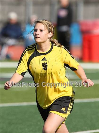 Thumbnail 2 in FW Lake Country Christian vs Dallas Lutheran (Tapps Division lll Area Final) photogallery.
