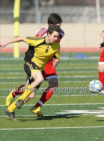 Thumbnail 1 in FW Lake Country Christian vs Dallas Lutheran (Tapps Division lll Area Final) photogallery.