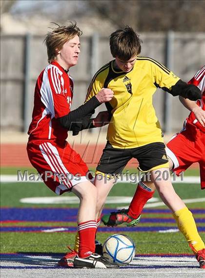 Thumbnail 3 in FW Lake Country Christian vs Dallas Lutheran (Tapps Division lll Area Final) photogallery.