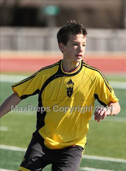 Thumbnail 3 in FW Lake Country Christian vs Dallas Lutheran (Tapps Division lll Area Final) photogallery.