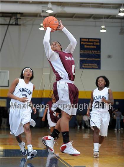 Thumbnail 2 in Upper Room Christian Academy vs West Oaks (MLK Basketball Classic) photogallery.