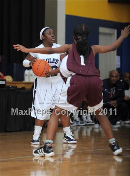 Thumbnail 2 in Upper Room Christian Academy vs West Oaks (MLK Basketball Classic) photogallery.