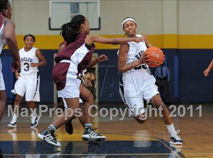 Thumbnail 3 in Upper Room Christian Academy vs West Oaks (MLK Basketball Classic) photogallery.