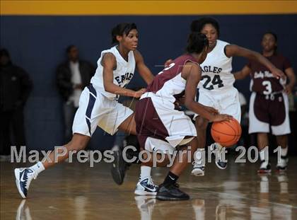 Thumbnail 3 in Upper Room Christian Academy vs West Oaks (MLK Basketball Classic) photogallery.