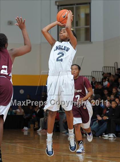 Thumbnail 1 in Upper Room Christian Academy vs West Oaks (MLK Basketball Classic) photogallery.