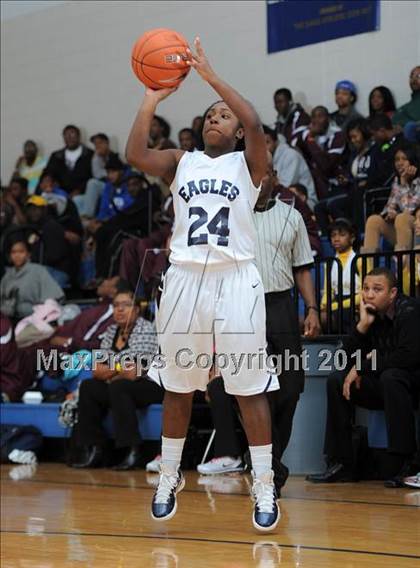Thumbnail 2 in Upper Room Christian Academy vs West Oaks (MLK Basketball Classic) photogallery.