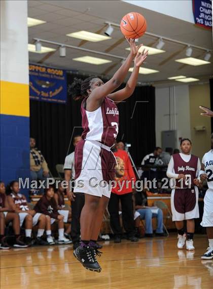 Thumbnail 2 in Upper Room Christian Academy vs West Oaks (MLK Basketball Classic) photogallery.