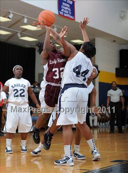 Thumbnail 2 in Upper Room Christian Academy vs West Oaks (MLK Basketball Classic) photogallery.