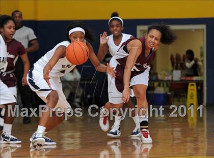 Thumbnail 2 in Upper Room Christian Academy vs West Oaks (MLK Basketball Classic) photogallery.