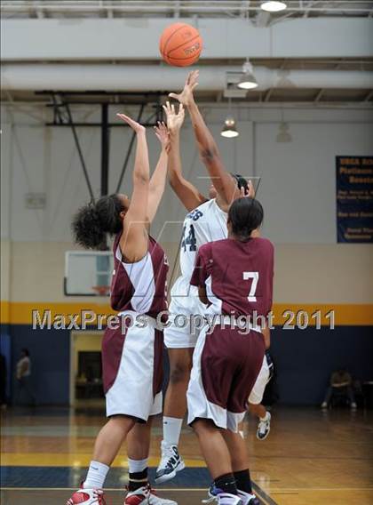 Thumbnail 2 in Upper Room Christian Academy vs West Oaks (MLK Basketball Classic) photogallery.